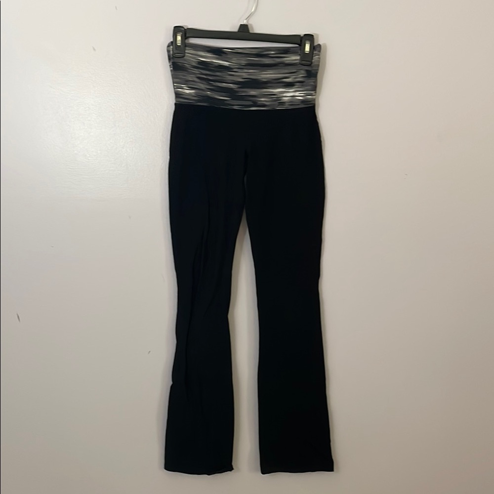 SO Black and Gray Boot Cut Flare Pants